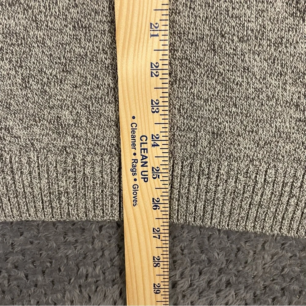 IZOD‎ Shawl Collar Men’s Beige Pullover Sweater Long Sleeve size Large Buttons - Picture 10 of 10